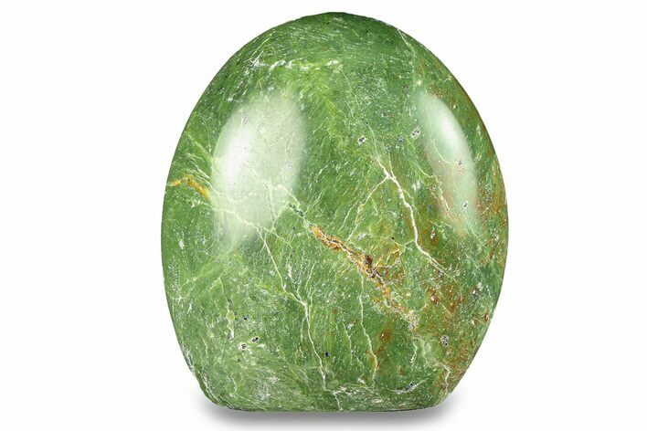 Free-Standing, Polished Green Chrysoprase - Madagascar #293428